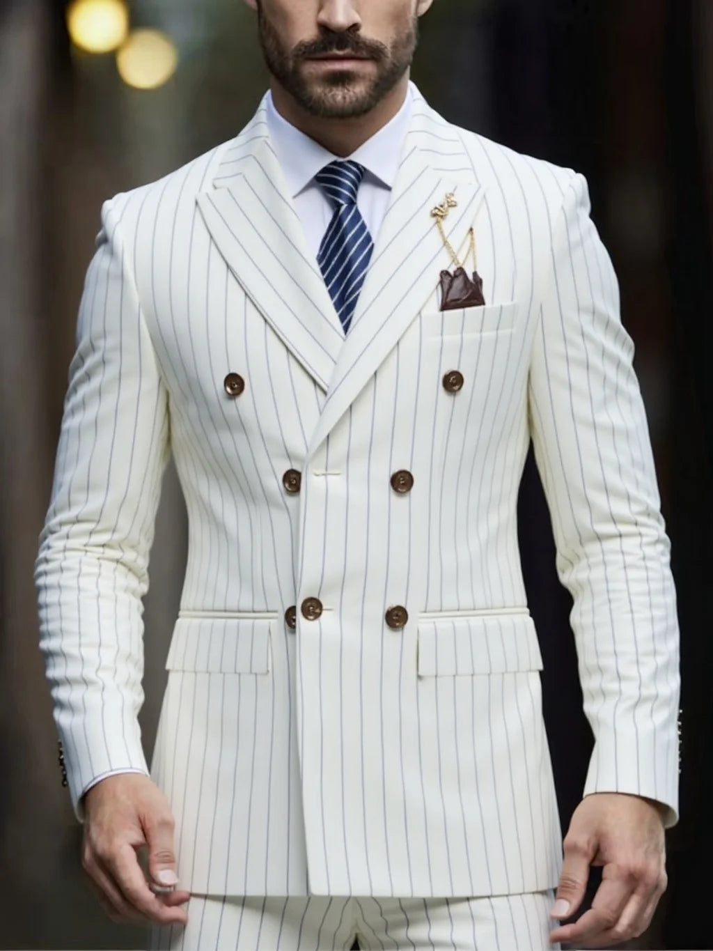 Formal Double Breasted Suit
